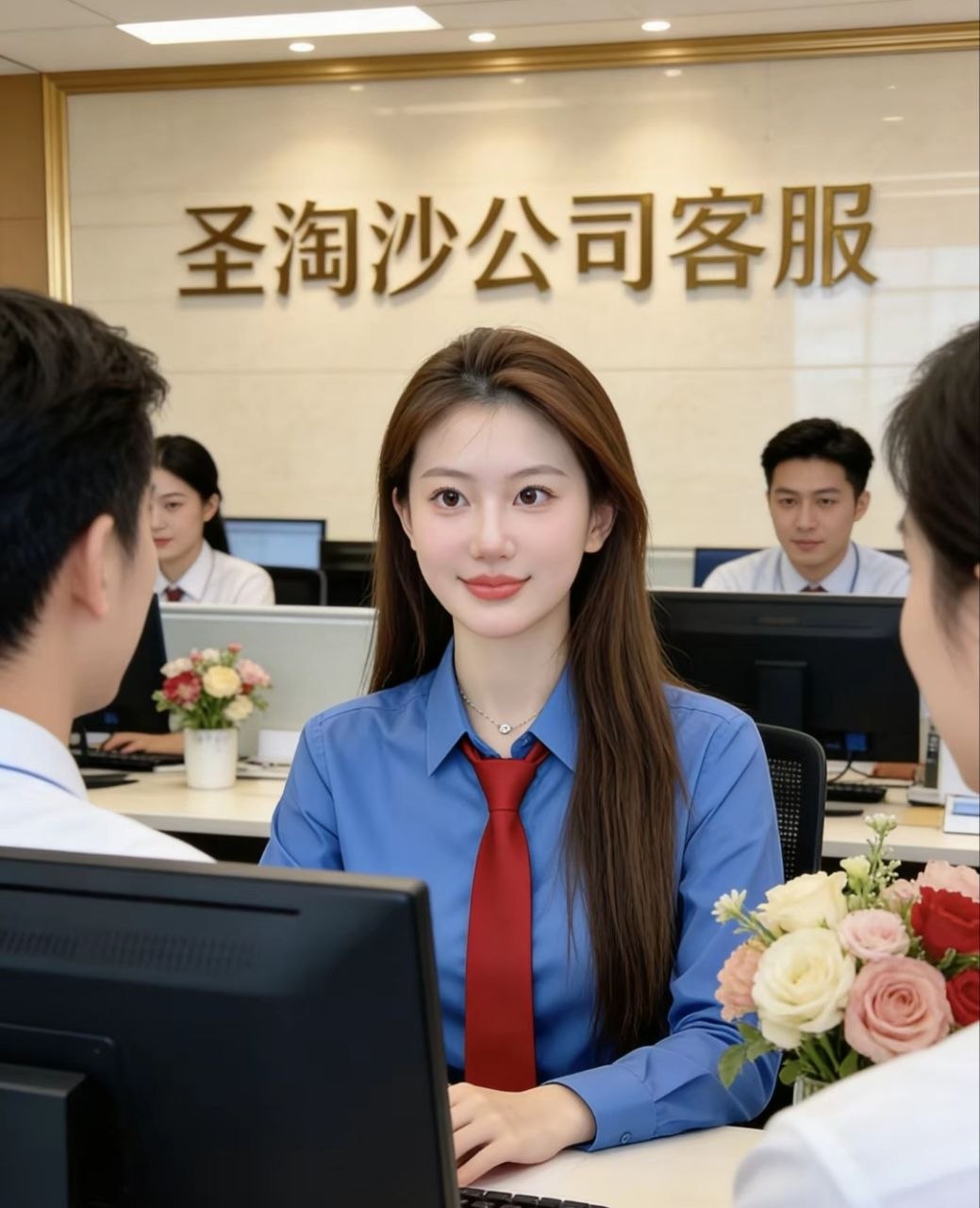 华纳东方明珠社区公益服务活动现场